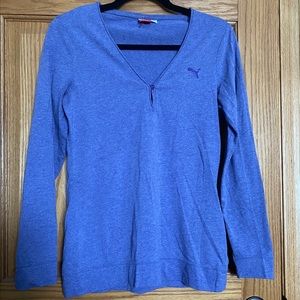 Long sleeve puma top
